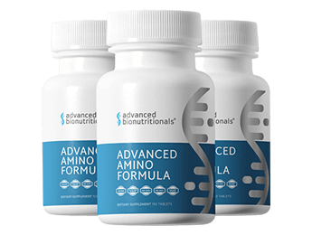 Three Bottles of Advanced Amino Formula